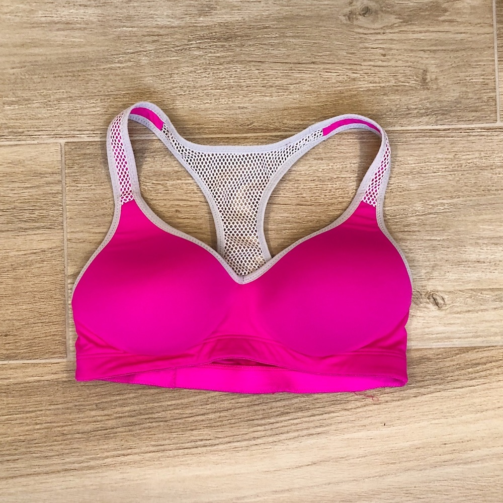 VS Pink Push-up Yoga Bra